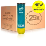 Balle de tennis BTV BTV Code BTV 3.0 by Tennis Point Tube de 4 