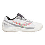 Chaussures de tennis Mizuno Mizuno Break Shot Chaussure Moquette Hommes-Blanc,Rouge