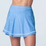 Vêtements Lucky in Love Lucky in Love Linen Play Jupe Femmes-Bleu,Multicouleur