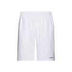 V&ecirc;tements HEAD HEAD Club 9in Shorts Hommes-Blanc,Argent