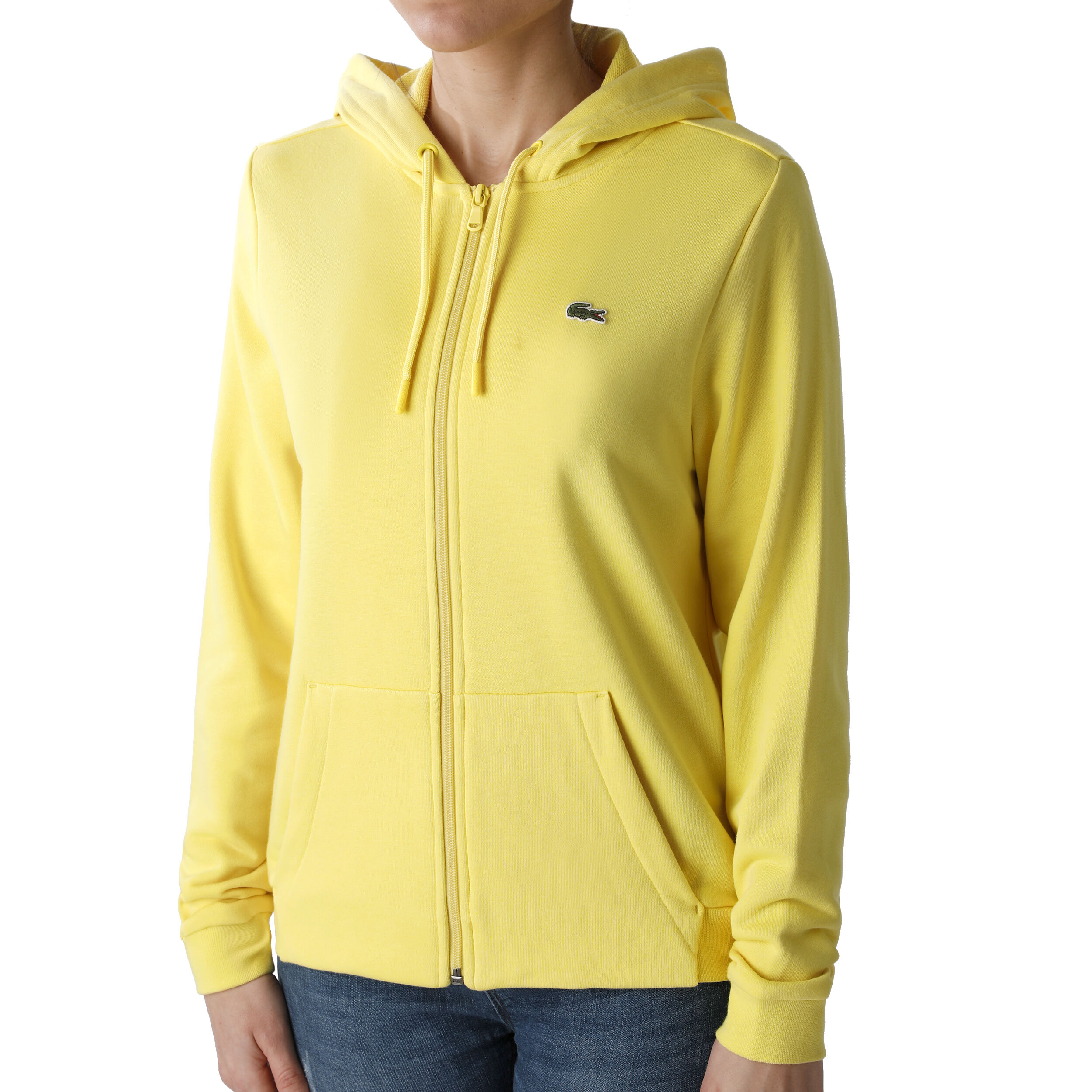 Gilet hot sale jaune lacoste