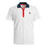 Stripes Polo Hommes-Blanc,Bleu Foncé