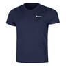 Court Dry Victory T-shirt Hommes-Bleu Fonc&eacute;,Blanc