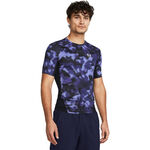 Vêtements Under Armour Under Armour Heatgear Printed T-shirt Hommes-Violet