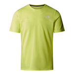 V&ecirc;tements The North Face The North Face Sunriser Maillot De Course Hommes-Jaunes Fluo