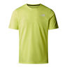 Sunriser Maillot De Course Hommes-Jaunes Fluo