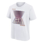 V&ecirc;tements Nike Nike Jannik Sinner T-shirt Hommes-Blanc