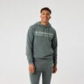 Classic Print Sweat &agrave; capuche Hommes-vert fonc&eacute;