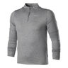 Dri-Fit Element Half-Zip Top de course Hommes - gris, 