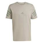 Vêtements adidas adidas 3Stripes Regular T-shirt Hommes - beige, 
