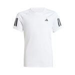 Vêtements adidas adidas Club T-shirt Enfants-Blanc,Noir