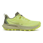 Chaussures de running Saucony Saucony Peregrine 15 Chaussure Trail Femmes-Jaune,Vert