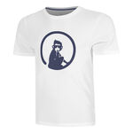 Vêtements Quiet Please Quiet Please Trainings T-shirt Hommes-Blanc,Bleu Foncé