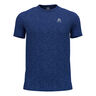 Essential Seamless Maillot de course Hommes - bleu fonc&eacute;, 