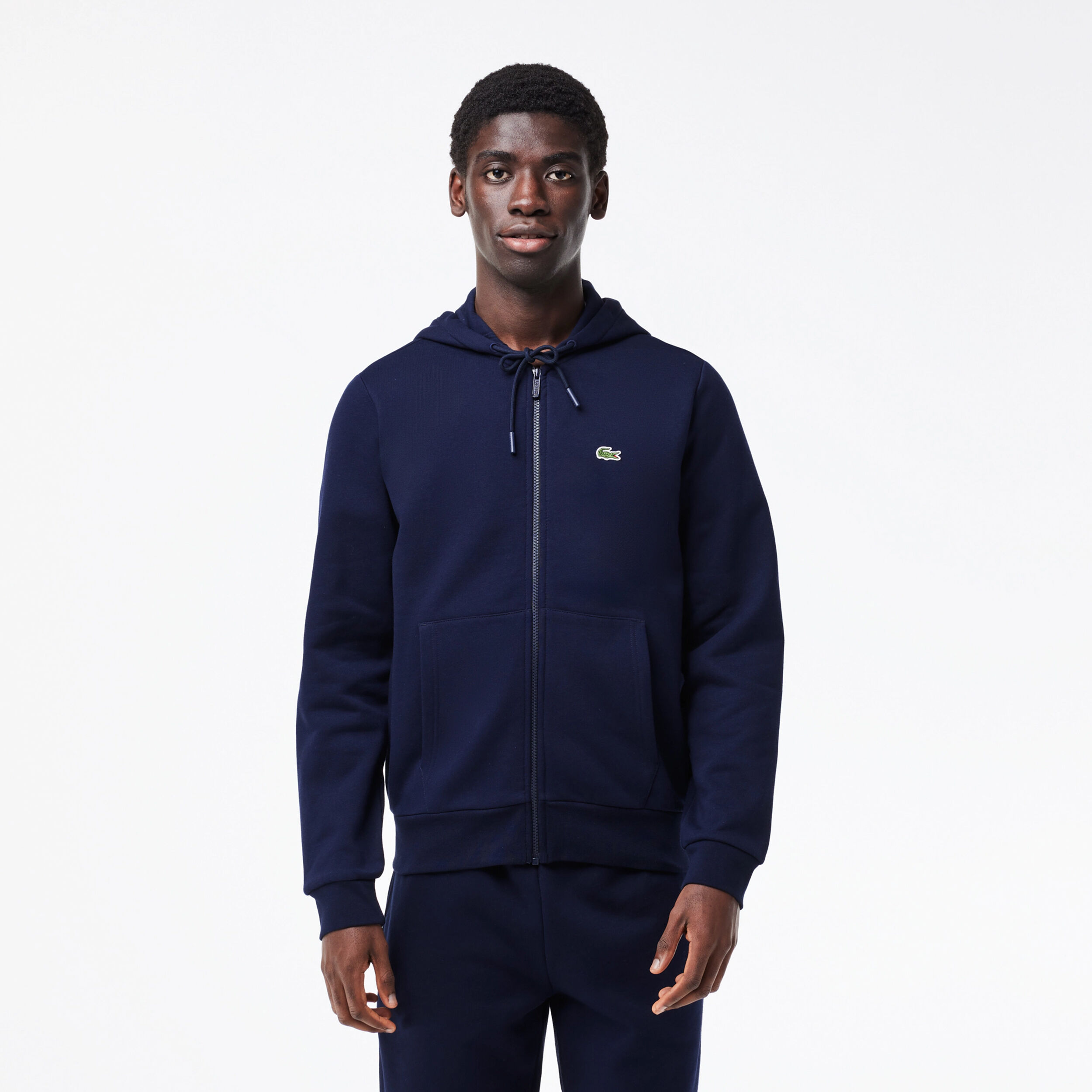 Lacoste gilet blue shop