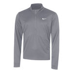V&ecirc;tements Nike Nike Pacer Half-Zip Longsleeve Maillot de course Hommes-gris