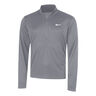 Pacer Half-Zip Longsleeve Maillot de course Hommes-gris