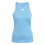 V&ecirc;tements adidas adidas Y-D&eacute;bardeur Tank Top Femmes-Bleu Clair,Blanc