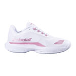Chaussures de tennis Babolat Babolat JET TERE 2 CLY Chaussure terre battue Femmes-blanc, pink