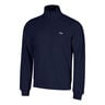 High Neck Sweat-shirt Hommes-Bleu Fonc&eacute;