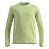 Essential Seamless Crew Neck Haut manches longues Hommes-jaune lemon