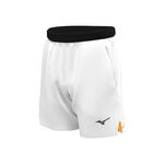 Vêtements Mizuno Mizuno Daybreakers Amplify 8in Shorts Hommes-Blanc,Jaune Citron