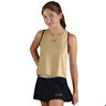 Court Débardeur Tank Top Femmes-Or