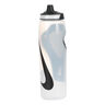 Refuel Grip 946ml Gourde-Transparent, Noir