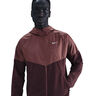 Miler Veste running Hommes - rouge fonc&eacute;, bronze
