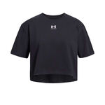 Vêtements Under Armour Under Armour Rival T-shirt Filles-noir