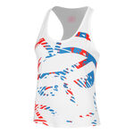 V&ecirc;tements BIDI BADU BIDI BADU Tadisa Lifestyle D&eacute;bardeur tank top Femmes-bleu, rouge