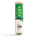 Balles de tennis Dunlop Dunlop Fort All Court Tube De 4