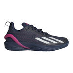 Chaussures de tennis adidas adidas Adizero Cybersonic Chaussure Terre Battue Hommes-Bleu Foncé,Blanc
