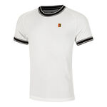 Vêtements de tennis Nike Nike Heritage T-shirt Hommes-Blanc,Bleu Foncé