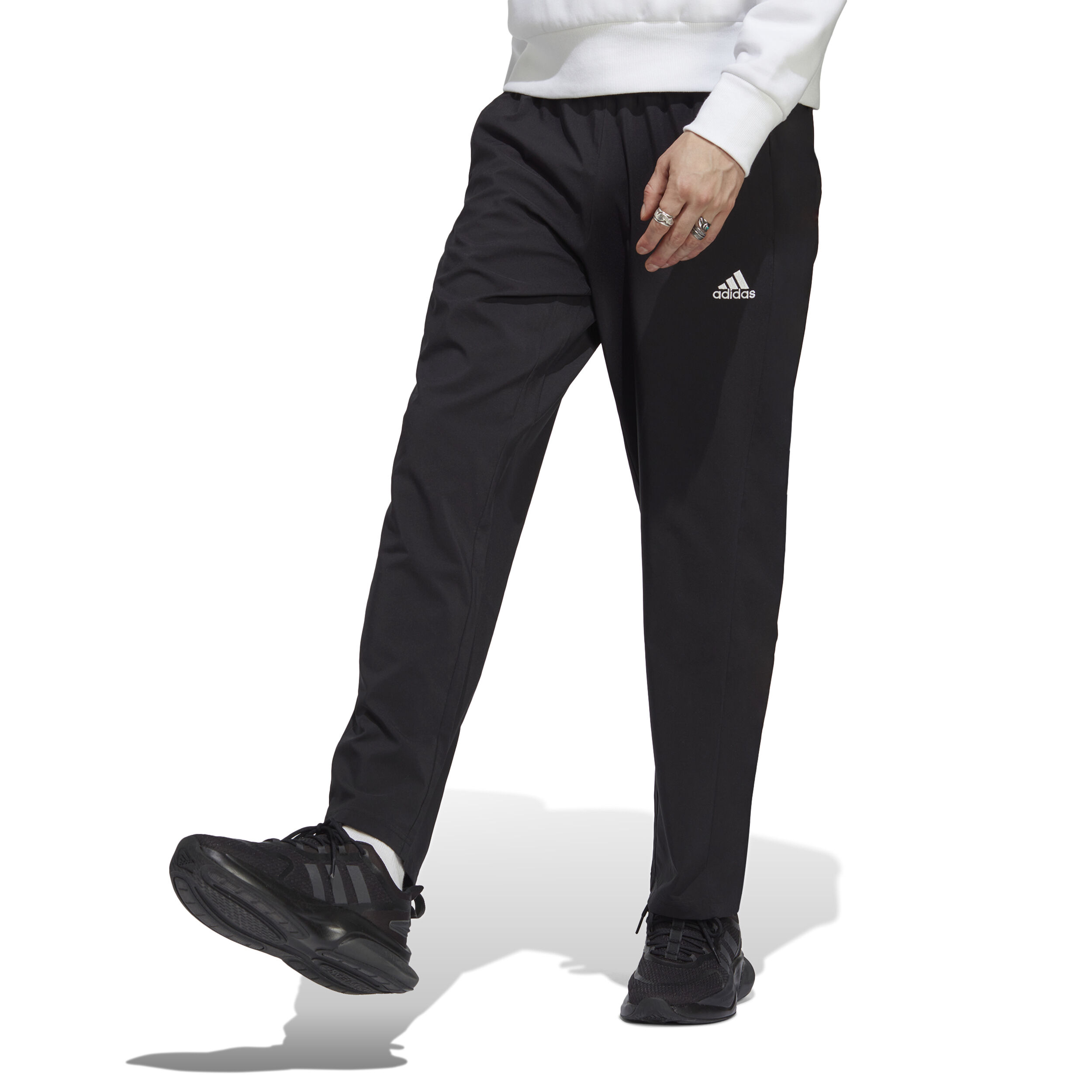 Survetement adidas noir et shop blanc