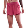 Swift 2in1 Short Short de running Femmes-berry, argent
