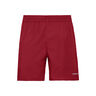 Club 7in Shorts Hommes-Rouge,Argent