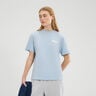 Soffio T-shirt Femmes-Bleu Clair,Blanc