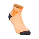 V&ecirc;tements ASICS ASICS Elite Fujitrail Quarter Chaussettes De Running-Orange