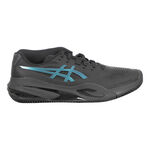 Chaussures de tennis ASICS ASICS Gel-Resolution X Night Energy Chaussure Terre Battue Hommes-Noir,Bleu