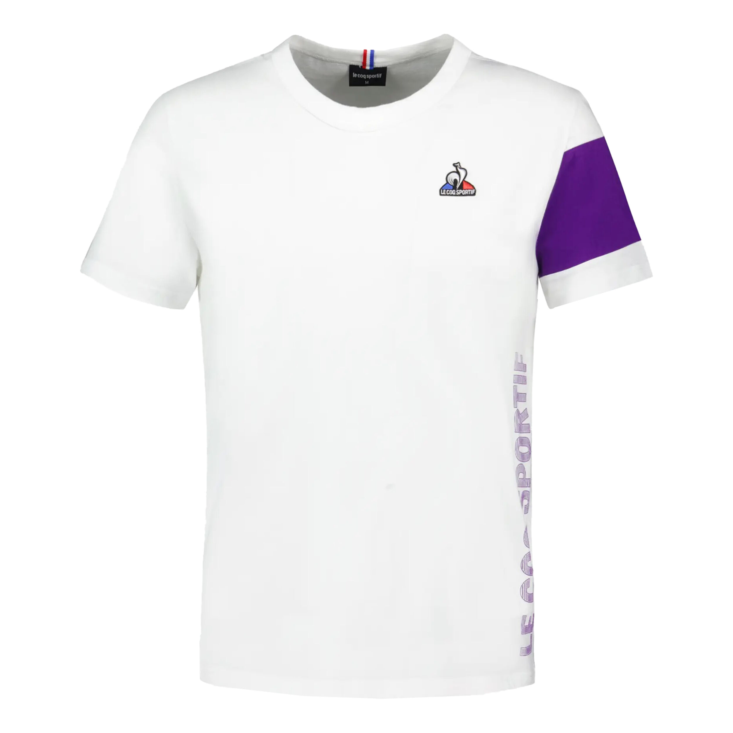 T shirt le deals coq sportif blanc