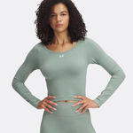 Vêtements Under Armour Under Armour Vanish Seamless Haut Manches Longues Femmes-Vert