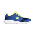 Chaussures de tennis Quiet Please Quiet Please Courtstyler Lace Up Chaussures Toutes Surfaces Enfants-Bleu,Jaune