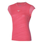 Vêtements Mizuno Mizuno Aero Maillot De Course Femmes-Rouge