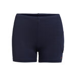 Vêtements Fila Fila Bella Short avec poche-balles Femmes - bleu foncé, rouge