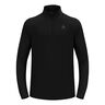 Essential Ceramiwarm 1/2 Zip Camiseta De Running Hombres - Negro