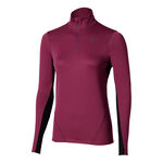 Vêtements Mizuno Mizuno Tech Thermal Charge Half Zip Maillot De Course Femmes-Violet