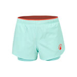 V&ecirc;tements Quiet Please Quiet Please Point 2in1 Shorts Filles - turquoise, rouge