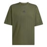 Oversize T-shirt Hommes-vert fonc&eacute;