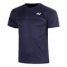 CREW NECK T-shirt Hommes-bleu fonc&eacute;